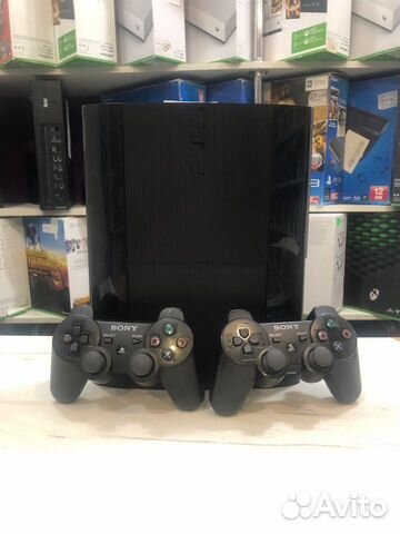 Sony Ps3 SuperSlim 500gb + 2дж +73игры Adventure's