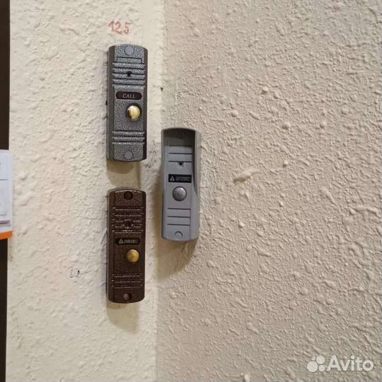Установка домофона, видеонаблюдения