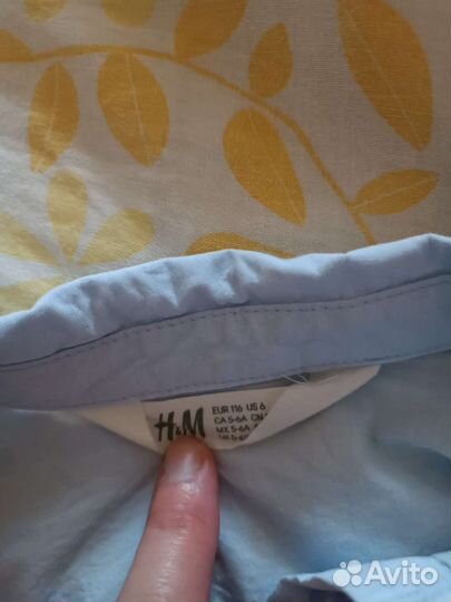 Рубашка Н&М, джегинсы Н&М рост 116