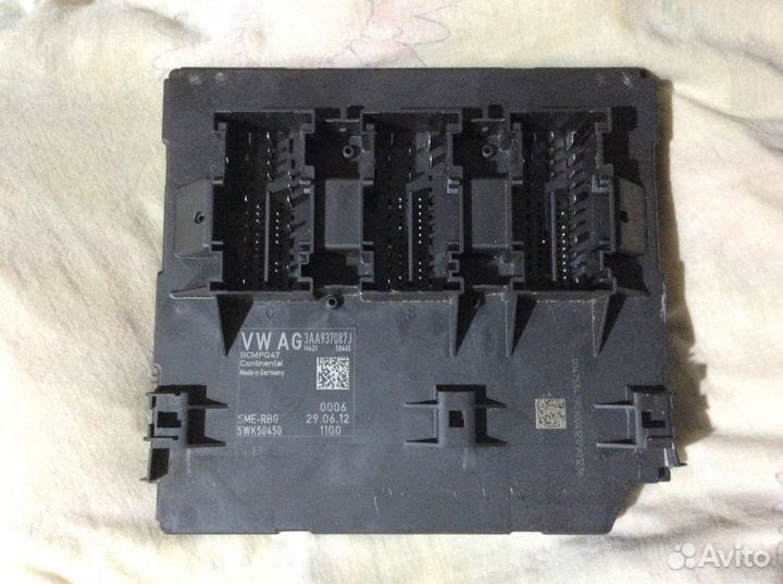 Блок бортовой сети Passat CC B7 3AA937087C