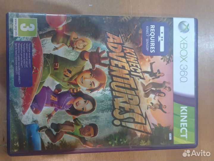 Игра для приставки xbox 360 kinect Adventures