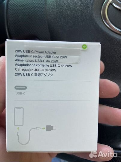 Блок зарядки iPhone 20w type c