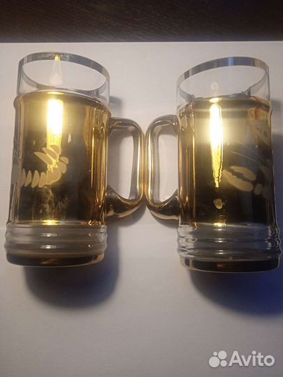 Кружка пивная Раки стекло