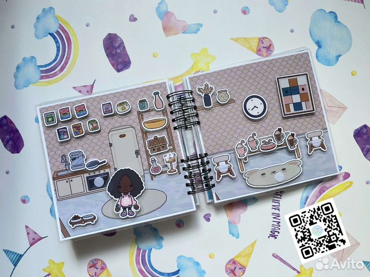 Альбом на липучках Тока Бока 