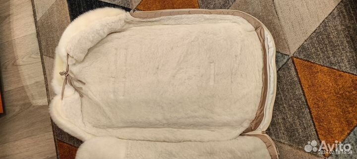 Зимний конверт для новорожденных