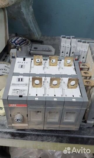 Реверсивный рубильник abb 160А