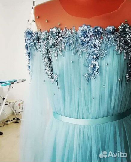 Платье на выпускной пышное