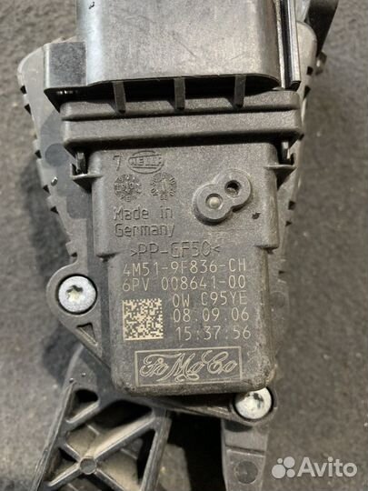 Педаль газа ford focus 2 c-max