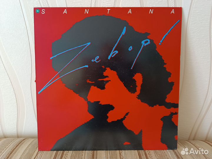 Santana – Zebop (оригинальный винил, CBS)