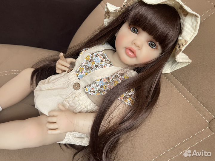 Кукла реборн новая 55 см реалистичная