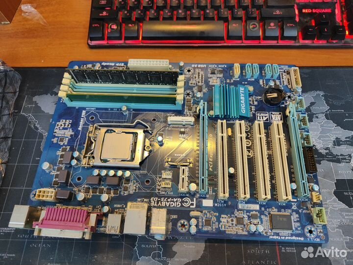 Материнская плата LGA 1155 сокет поддержка nvme m2