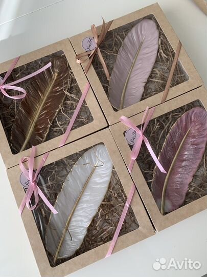 Шкатулка перо, декор, блюдо для закусок