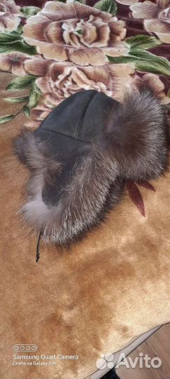 Шапка ушанка женская