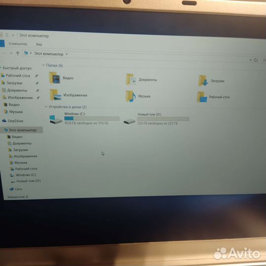 Ноутбук новый