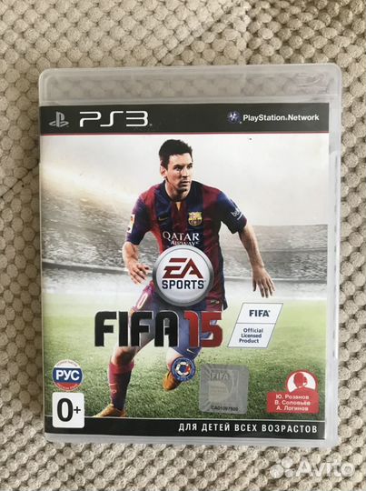 FiFa 15 и Pes 2010 на ps3