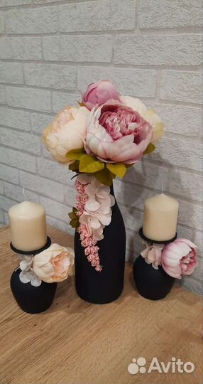 Подсвечник ручной работы