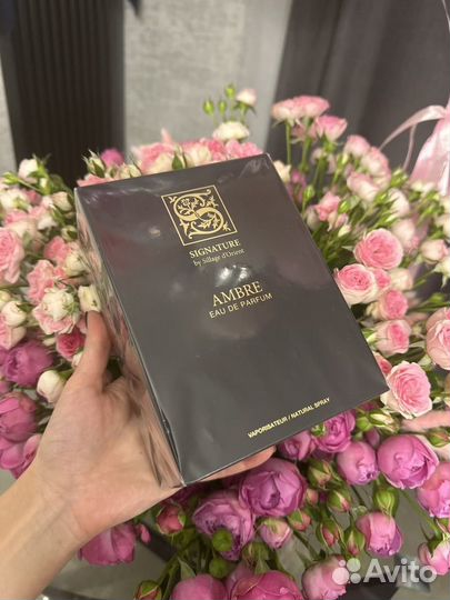 Signature BY sillage dorient ambre