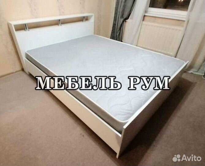 Кровать белая от фабрики