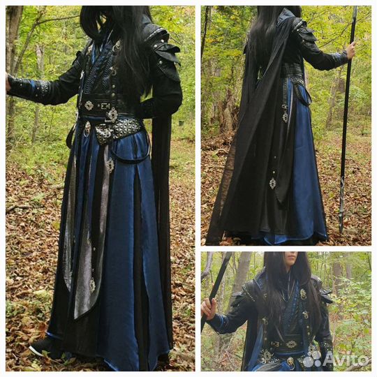 Косплей китай костюм ханьфу Эрха, Мосян Тунсю