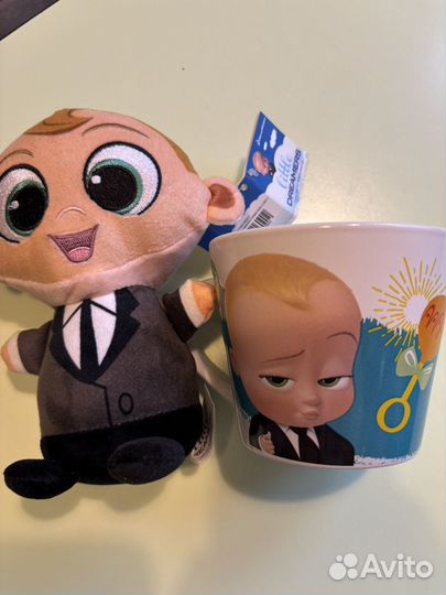 Кружка босс молокосос с игрушкой