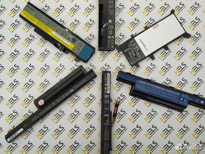 Аккумулятор для ноутбука Acer Asus HP Dell Lenovo