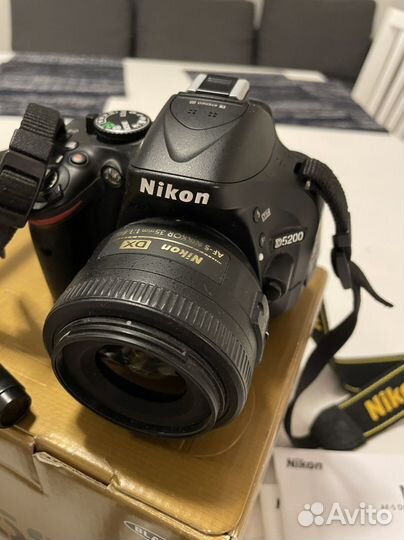 Зеркальный фотоаппарат nikon d5200