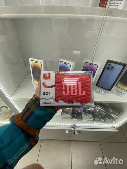 Беспроводная колонка JBL GO3