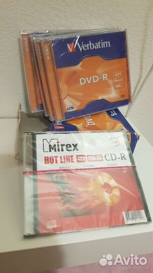 DVD диски новые