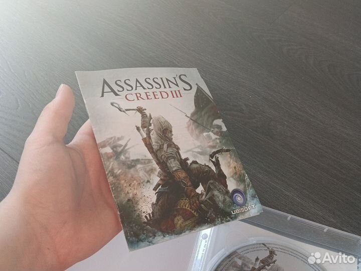 Игра для приставки ps3 assassin's creed lll+подар