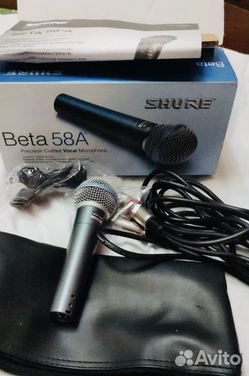 Микрофон вокальный Shure Beta 58A