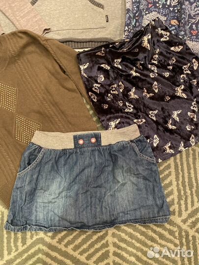 Одежда для девочки пакетом 134-140