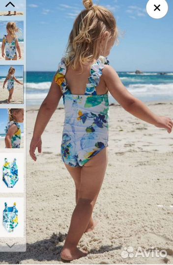 Купальник для девочки новый 98 next