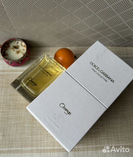 Dolce gabbana fruit collection Orange edt оригин