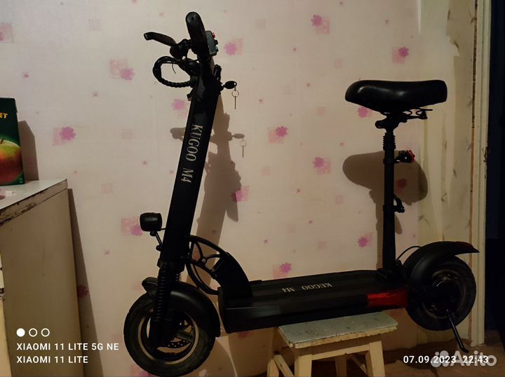 Электросамокат kugoo m4