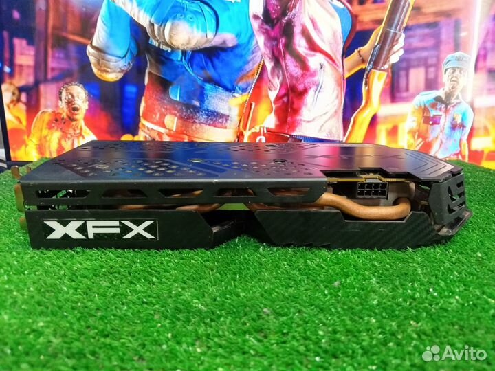 Видеокарта Rx 580 8gb original Xfx Gtr xxx