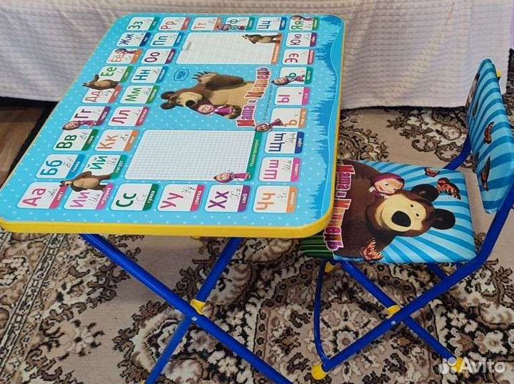 Детский стол и стул nika kids