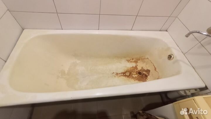 Реставрация ванн наливным акрилом от мастера