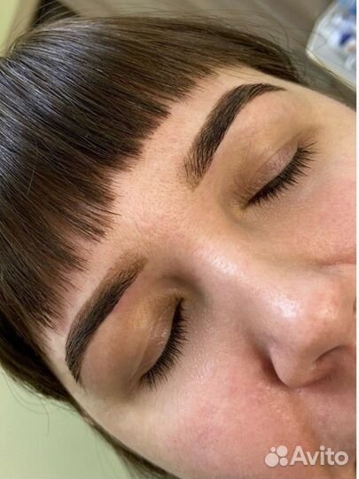 Оформление и окрашивание бровей