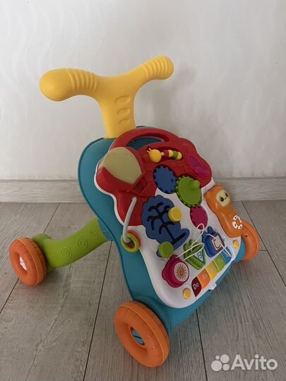 Ходунки каталка детские 2 в 1