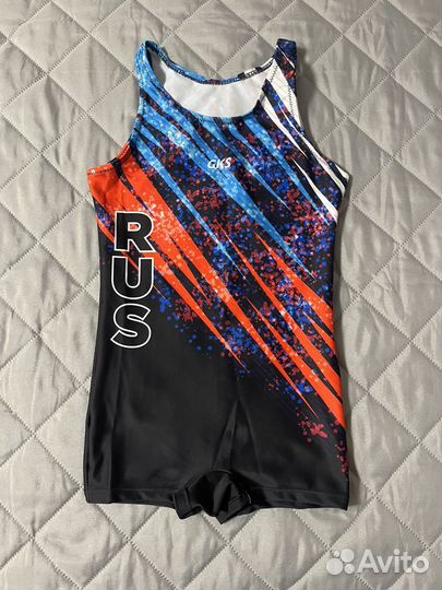 Гимнастический купальник для мальчика 128