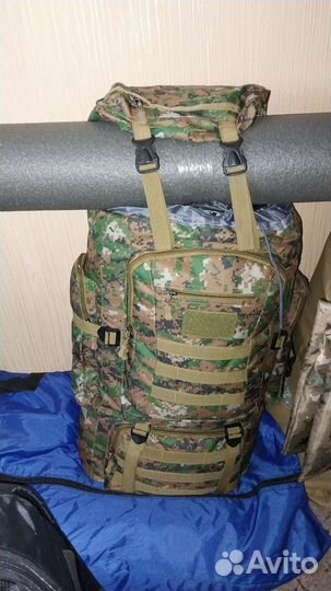 Тактический рюкзак 70 литров