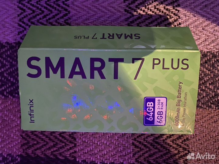 Infinix Smart 7 Plus, 3/64 ГБ