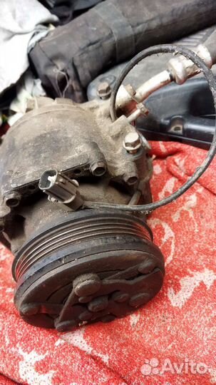 Компрессор кондиционера хонда hrv