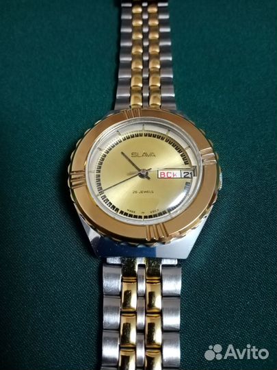 Часы слава СССР С АВТОПОДЗАВОДОМ