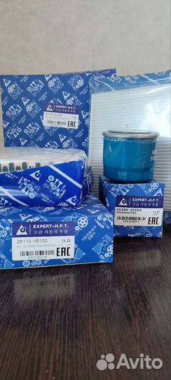 Комплект фильтров hyundai/kia