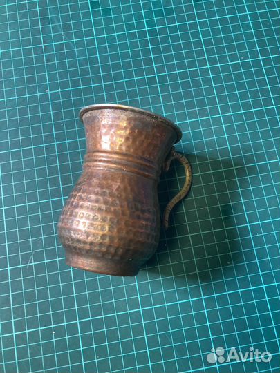 Чашка медная