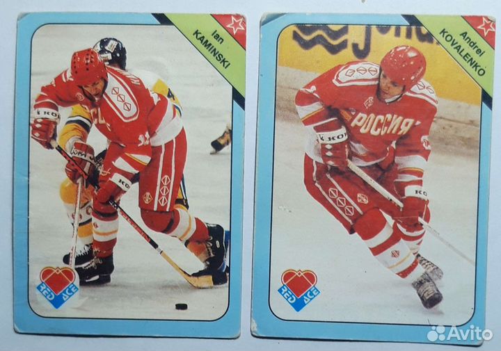 Хоккейные карточки 1992 год