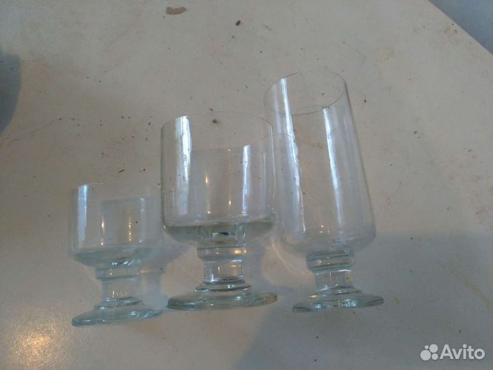 Стаканы и рюмки