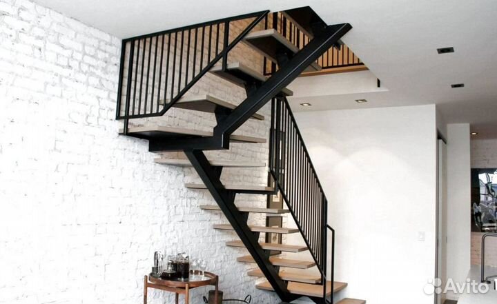Лестница под ключ дизайн 5060