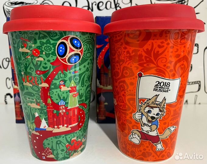 Набор 2 термостакана Fifa (380мл.) Чм 2018